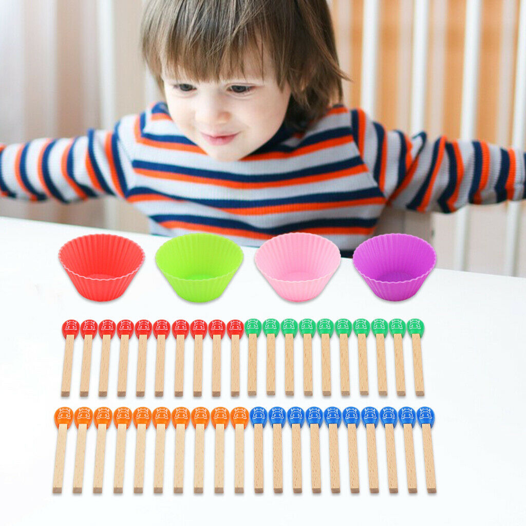 Kids Children Math Toys Puzzle Games Wooden Matchstick Toys Educational Toys