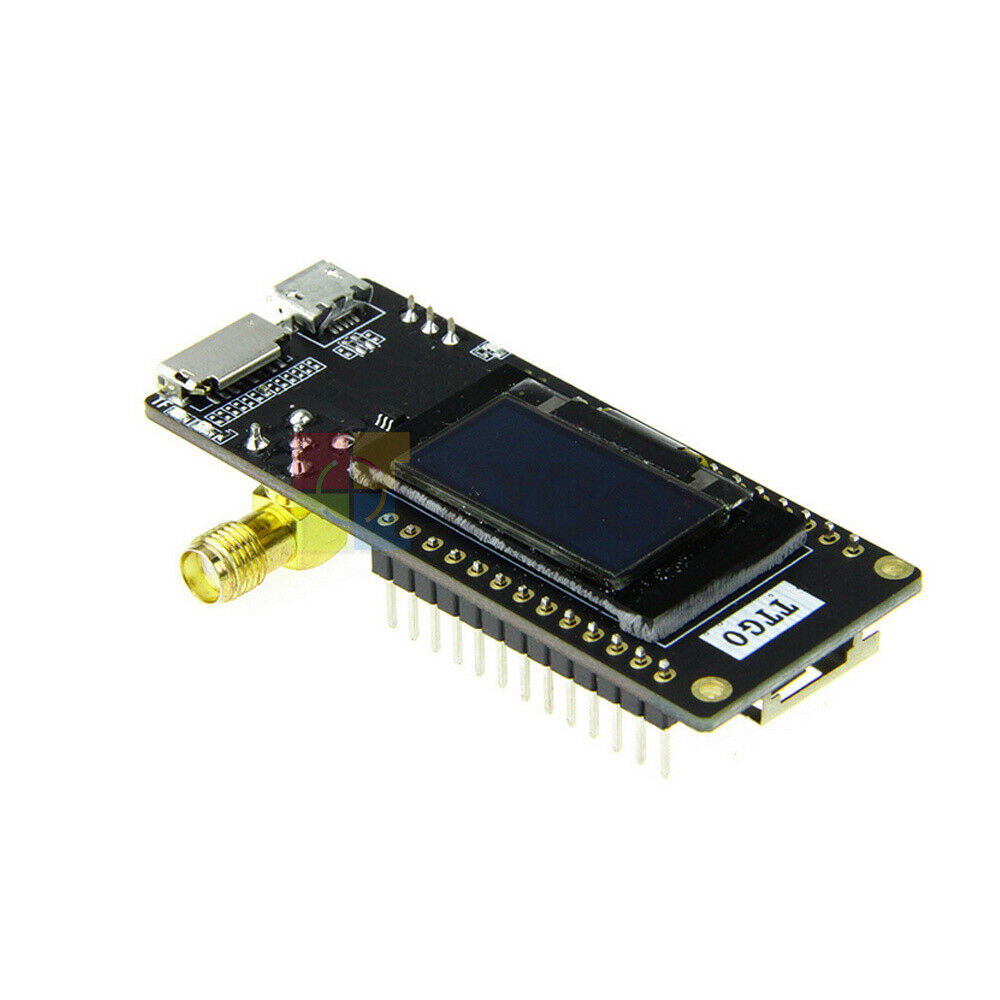 0.96" 868MHZ OLED Wireless Bluetooth Wifi ESP-32 Board Module Lora32 1.8V-3.7V