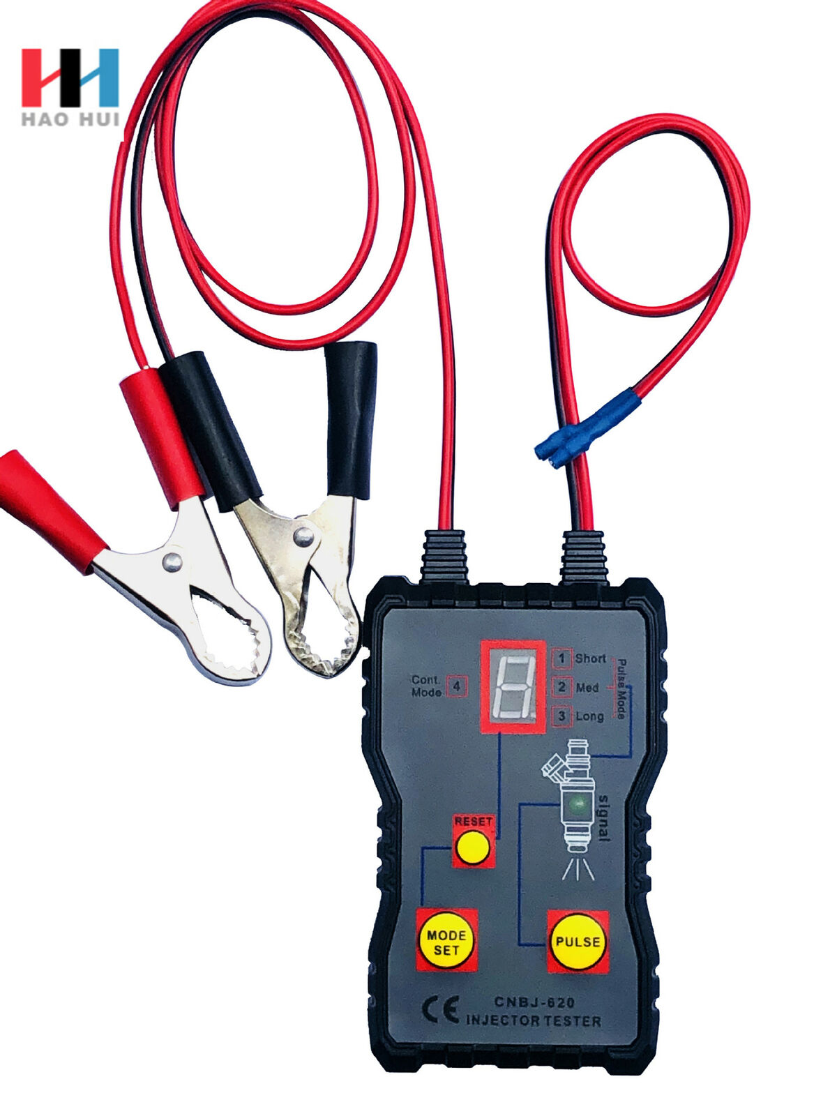 12V Injector Tester Fuel Injector 4 Pluse Modes Fuel Pressure System Scan Tool