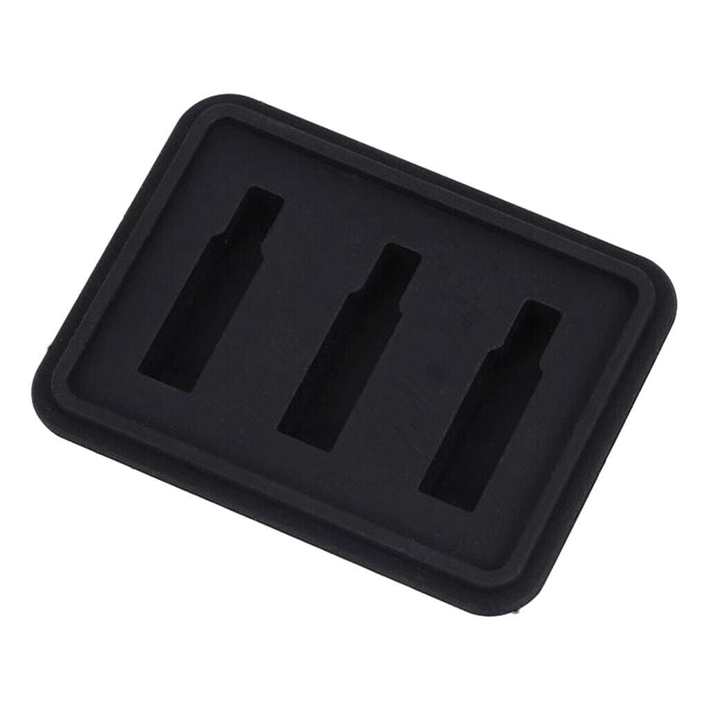2.95x2.36inch Black Guitar Mute Pad Practice Pad Guitar Guitar Musical