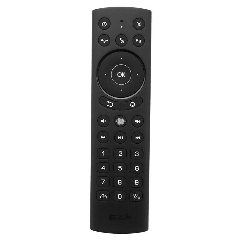 G20S Pro Voice Air Remote Mouse Backlight Infrared Learning Gyro 2.4G WirelessP6