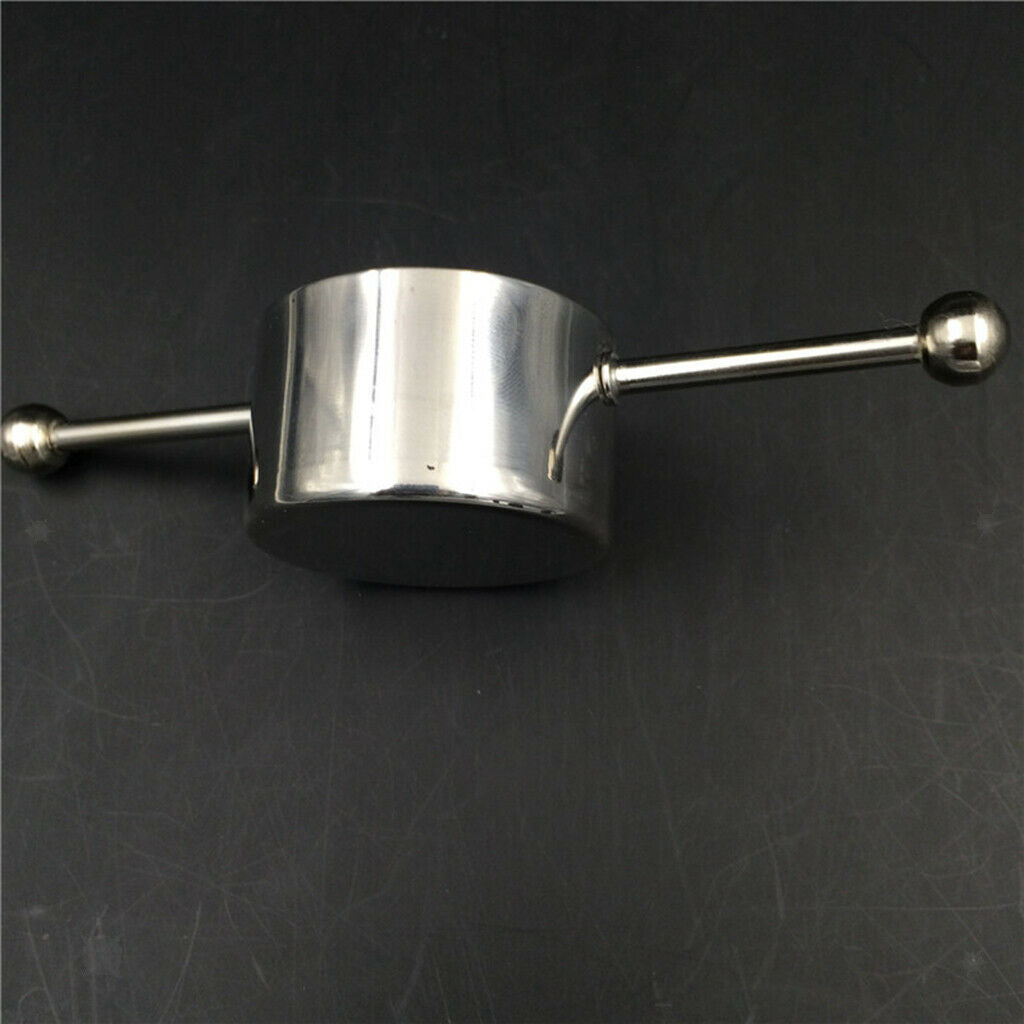 Single Stainless Steel Jigger Measurer with Two Handles Bartender Tool