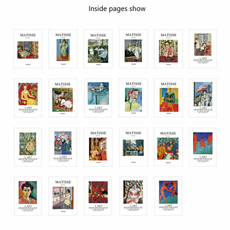 46pcs/pack Artist Matisse Painting Label Stickers Decorative Stationery D.l8