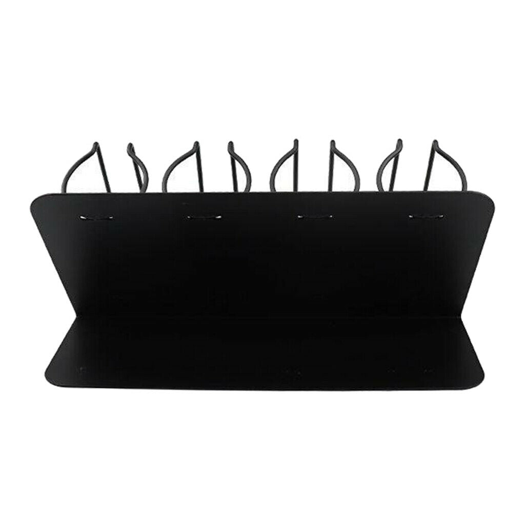 4 Slot Stainless Steel Electric Hair Clipper Storage Rack Holder Stand Organizer