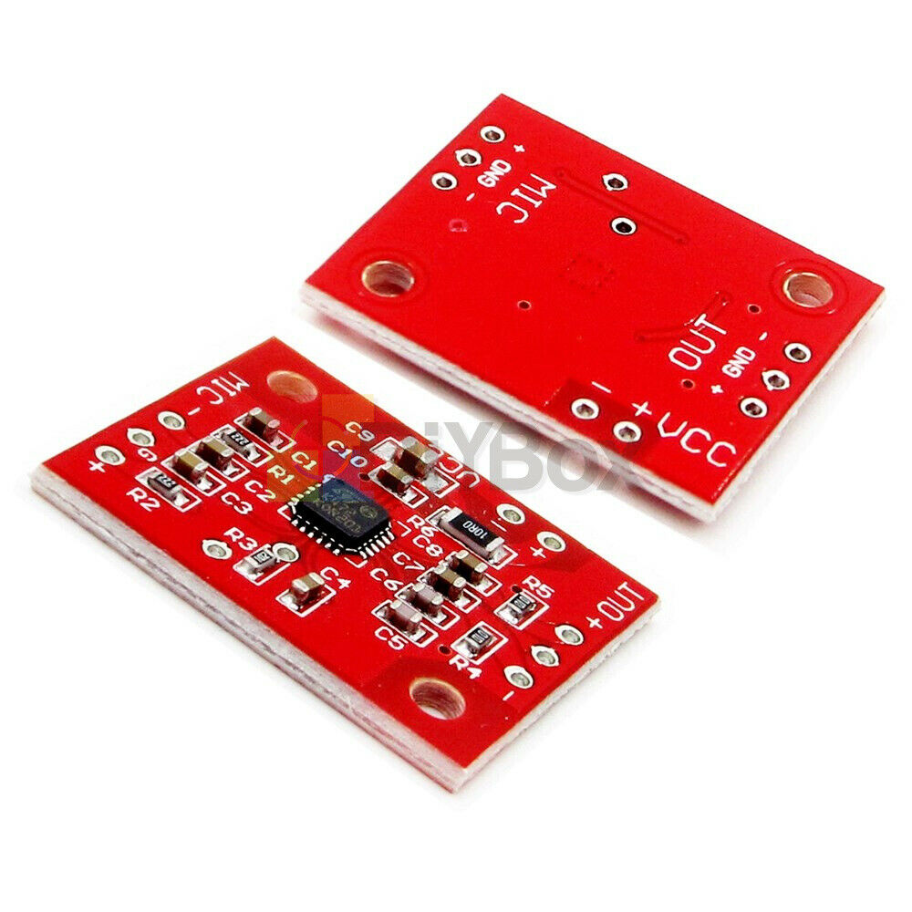 Low Noise Electret Microphones K472 Amplifier Board Replace MAX9812 Module