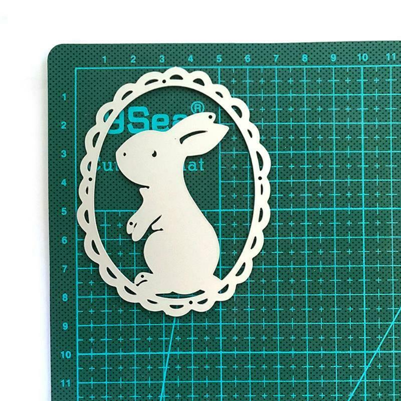 Easter Rabbit Metal Cutting Dies Stencil Scrapbooking DIY Album Stamp Paper Card