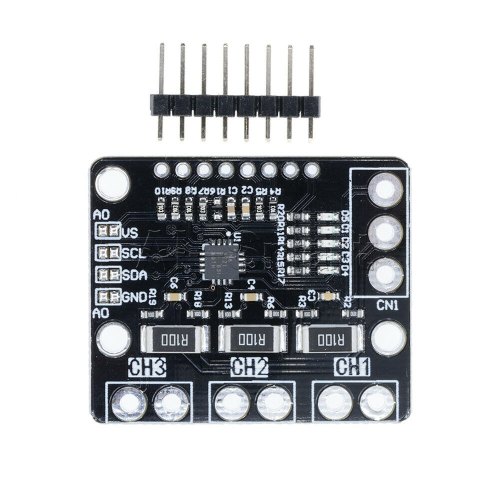 Triple-Channel INA3221 I2C Shunt Current Voltage Monitor Module Re INA219 Sensor