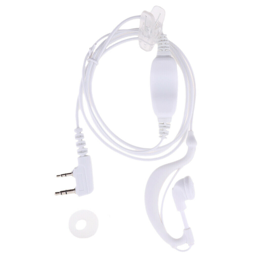 Bi-Directional 2-Pin Earphone For G-Headset Earphones For Walkie Talkie With Mic