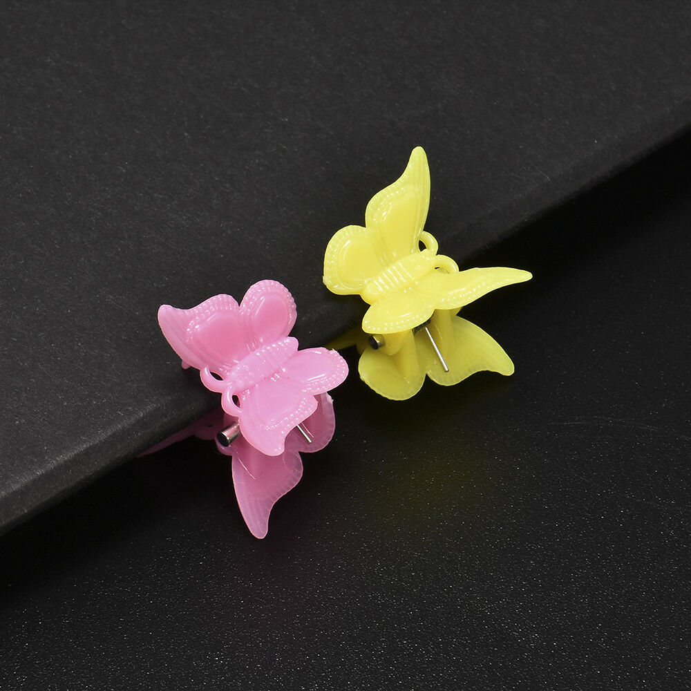 20x Butterfly Hair Clips Mini Hairpin for Kids Women Girls Cartoon Claw Clips AU