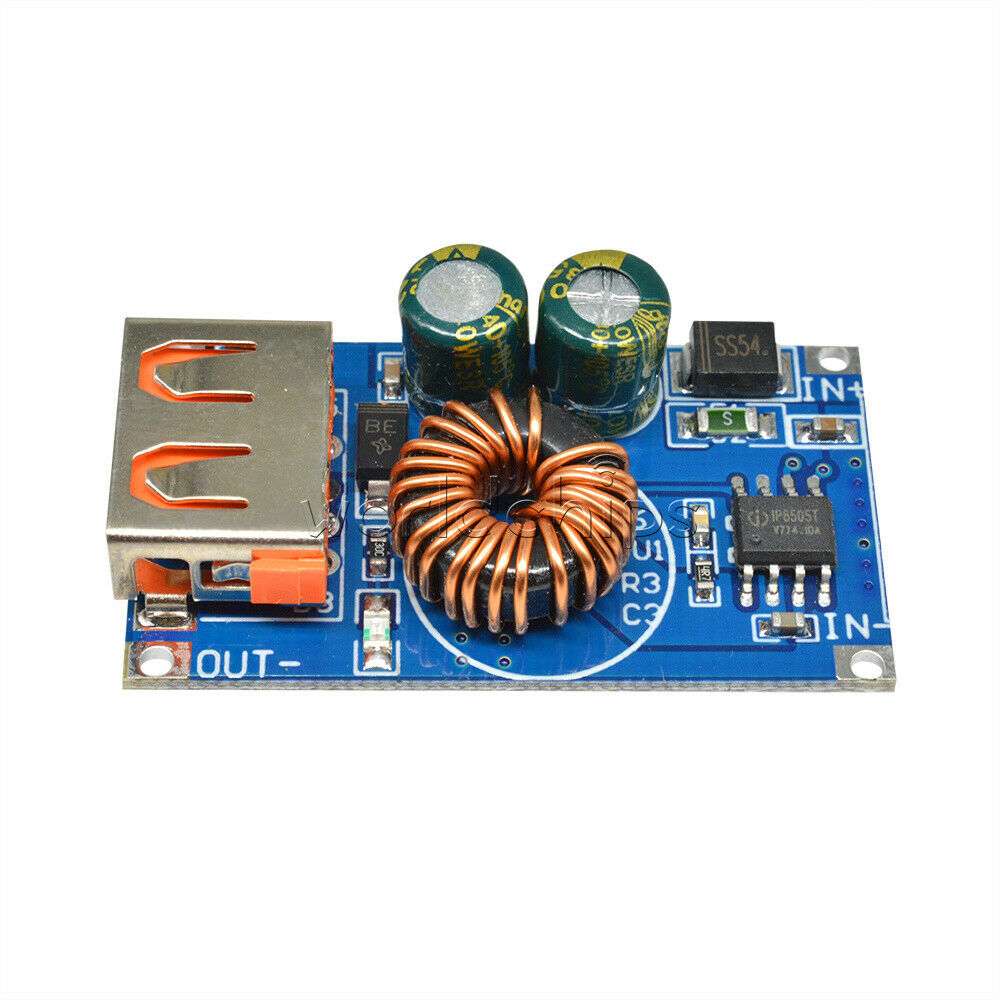 DC 6V -32V QC2.0 QC3.0 USB Fast Charging Buck Power Step Down Converter Module