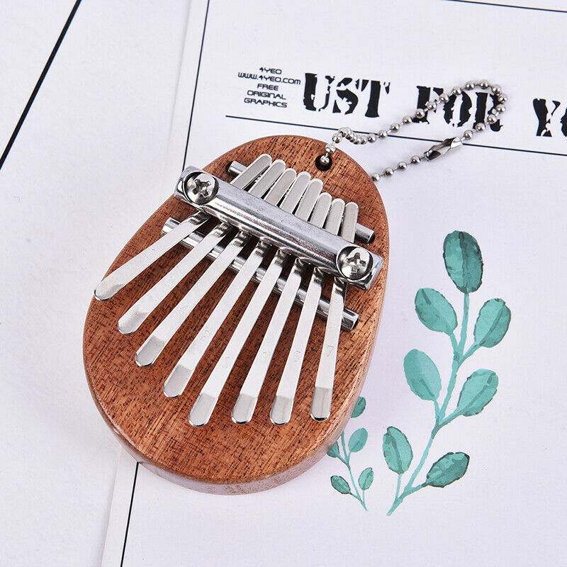 1xMini Kalimba 8 Keys Thumb Piano Great Sound Finger Keyboard Musical InstruBDA