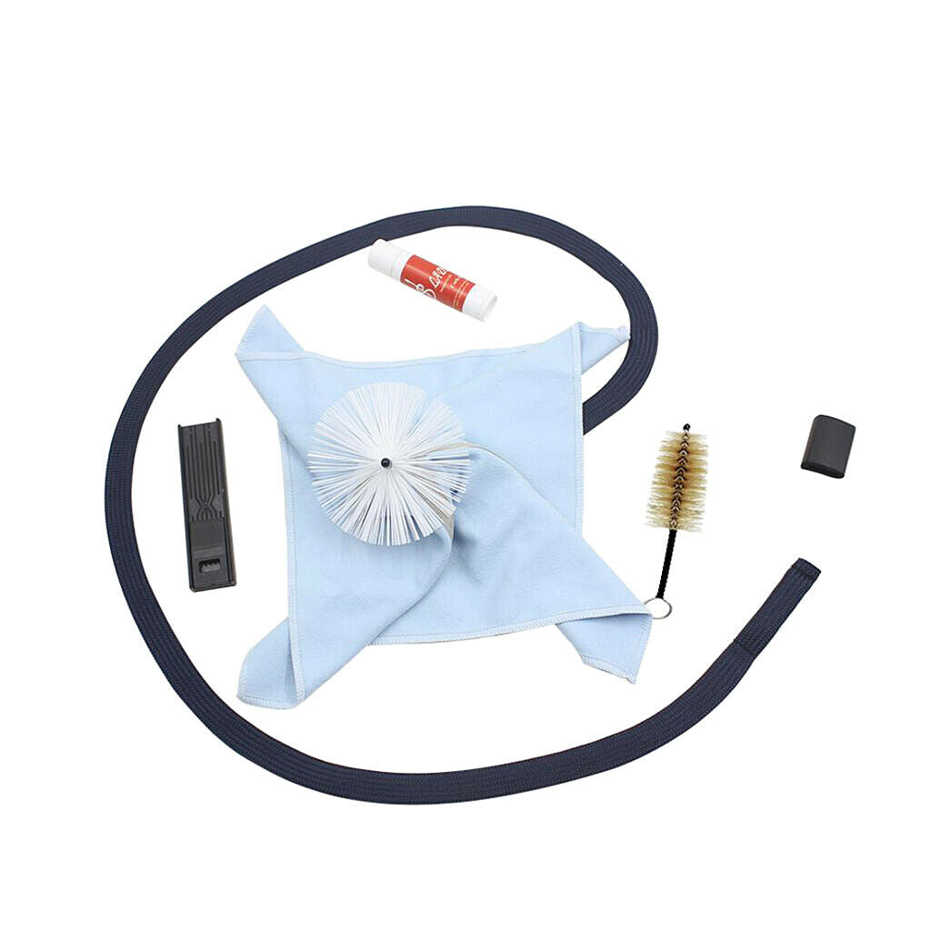 Saxophone Cleaning Kit Cloth Cork Grease Thumb Rest Brush Reed Clip Tool