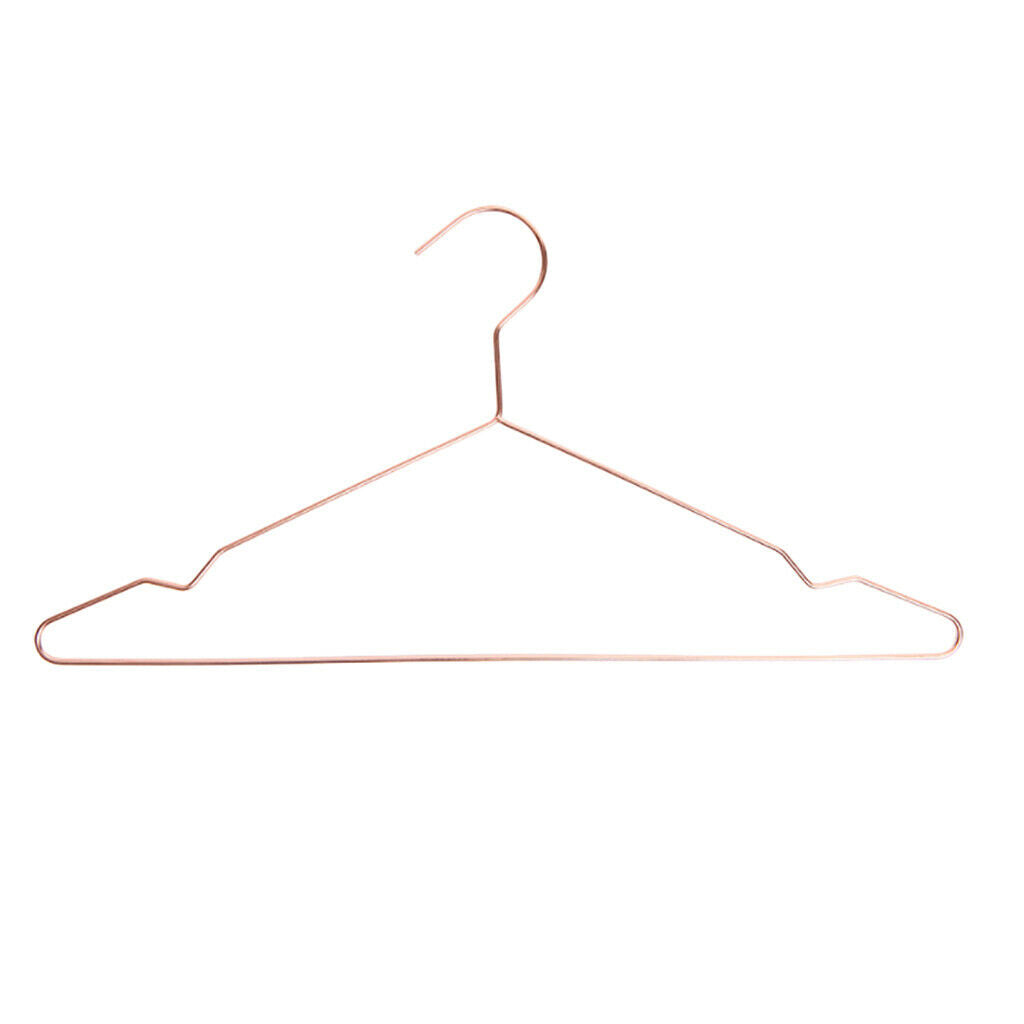 Strong Hanger Hook Metal Wire Clothes Coat Trouser T Shirt Holder Bar