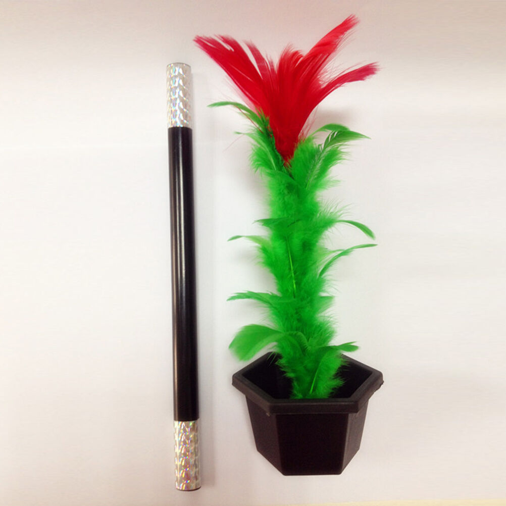 Comedy Magic Wand To Flower Magic Trick Kid Show Prop Toys Kid Gif.l8
