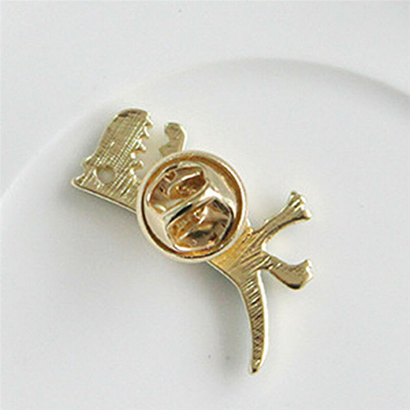 Green Dinosaur Badge Lapel Pin Brooch For Bag Backpack Accessories Kids Gi.l8