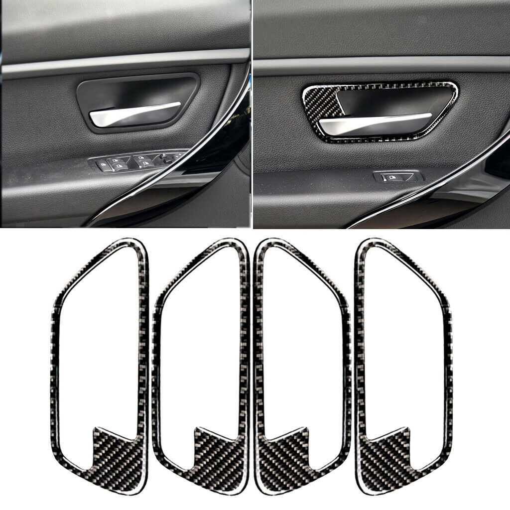 4 Pack Car Door Handle Cover Trim For BMW 3 Series F30 GT F34 2013-2018 New