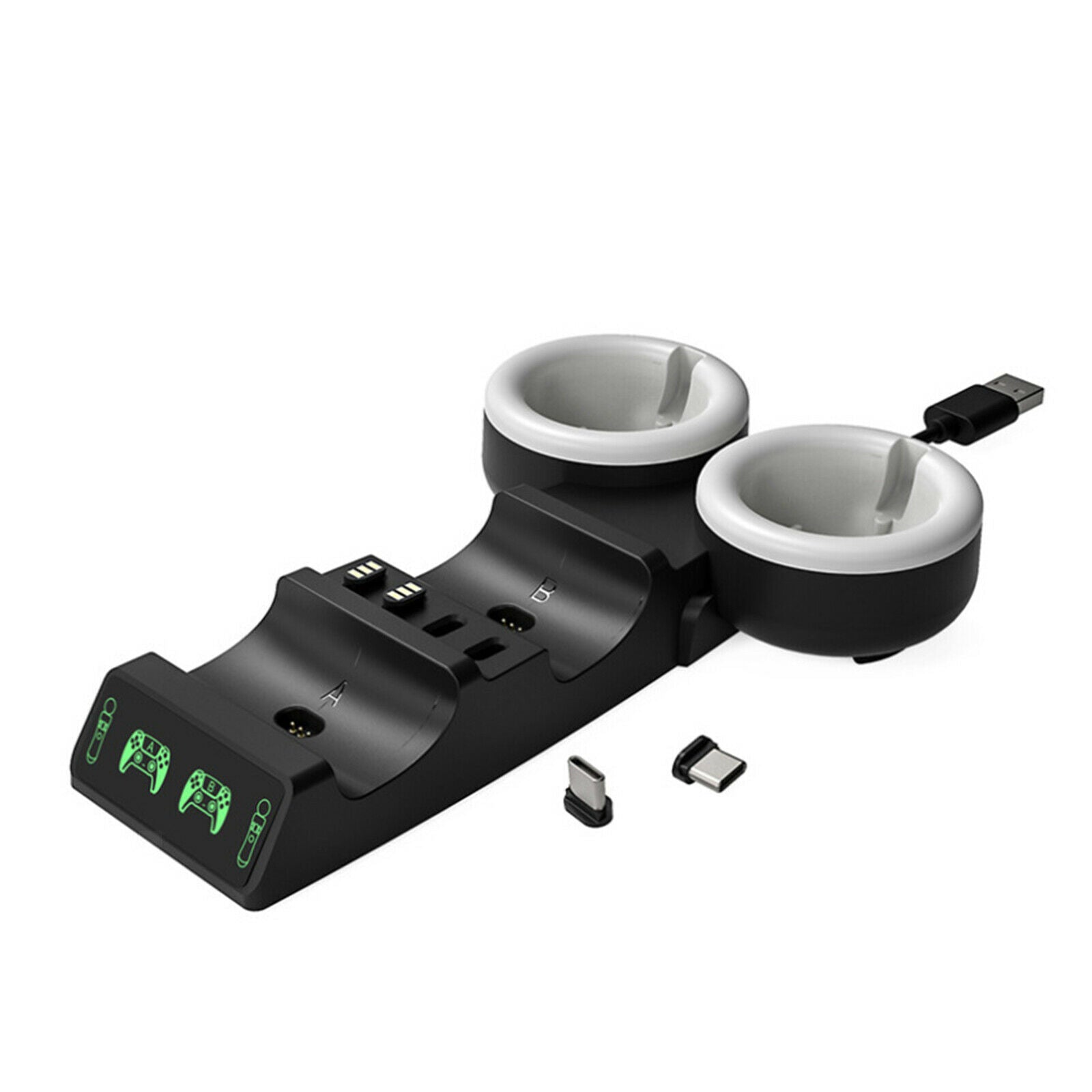4in1 Charging Dock Station Fast Charging for PS5 Controller/PS Move Motion