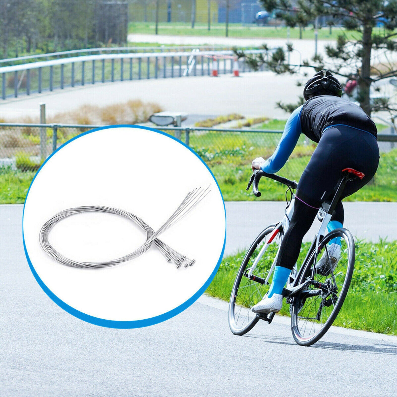 10PCS Bike Shift Brake Cable, Bike Shift Cables, Premium Bike Shifter Cables,
