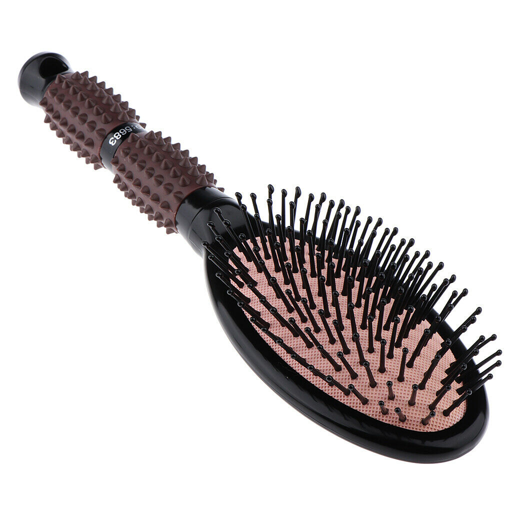 Massage Brush Blow Drying Smoothing Hair For Wet Dry Thick Thin Curly Hair - as