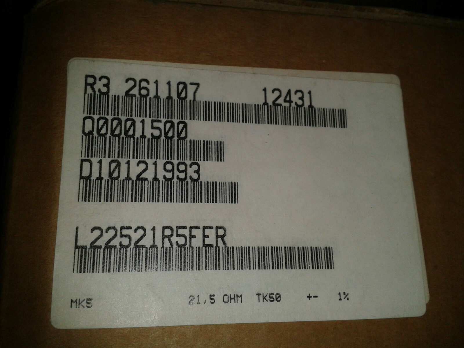 50X ROE GERMANY MK5 21R5 1% 1.2W 50ppm HQ METAL FILM AUDIO RESISTORS!22R 1W REPL