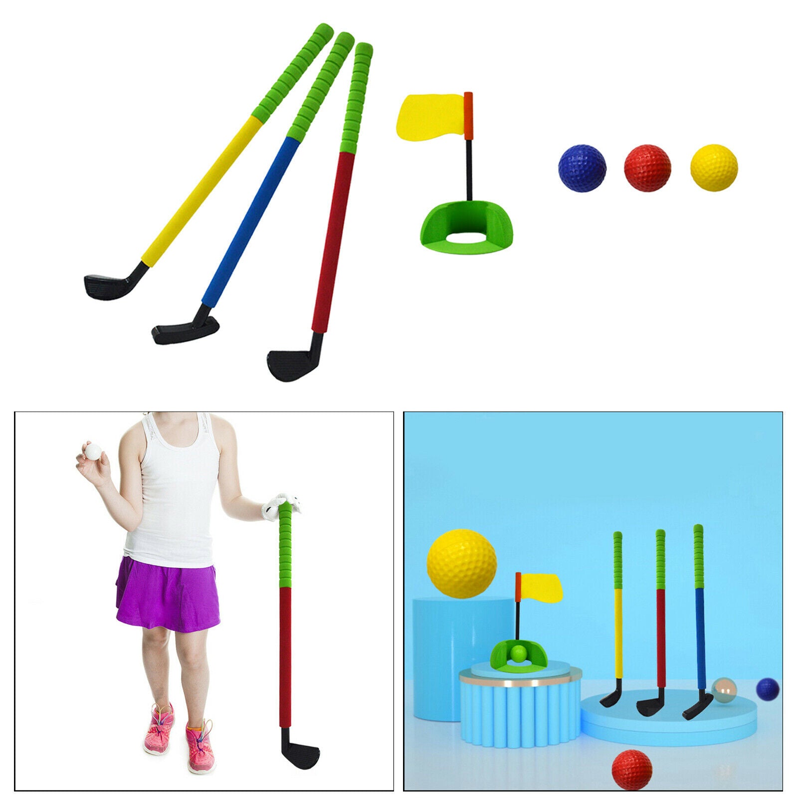 Lightweight Children's Golf Club Set Outdoor for Preschool Exercise Summer