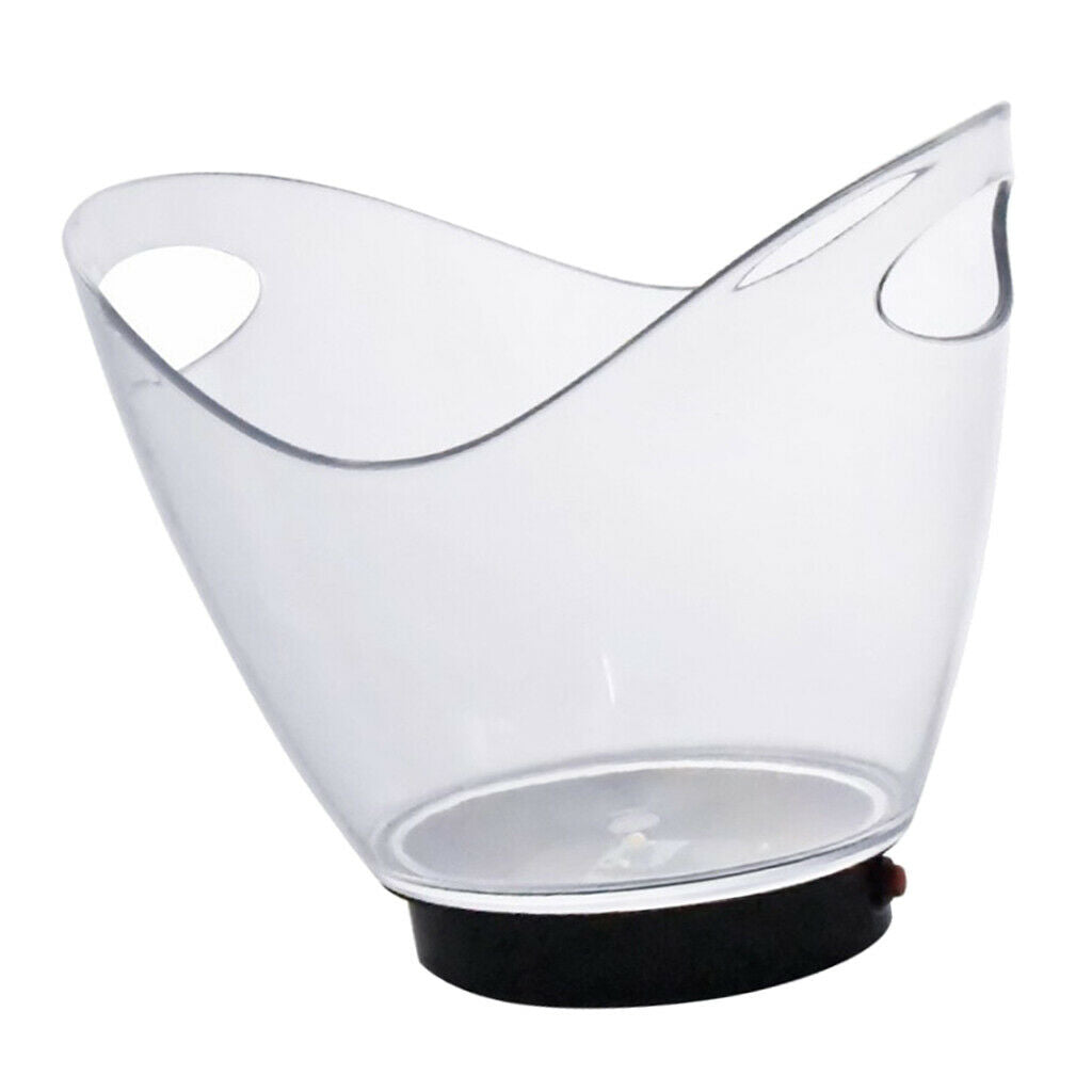 Luminous Ice Bucket Whisky Cooler Barrel Drink Freezer for Parties KTV Bar