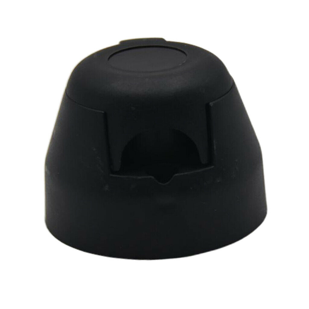 7 PIN Trailer 12N Round Black Plastic 12V Plug Socket Connectors Adapter