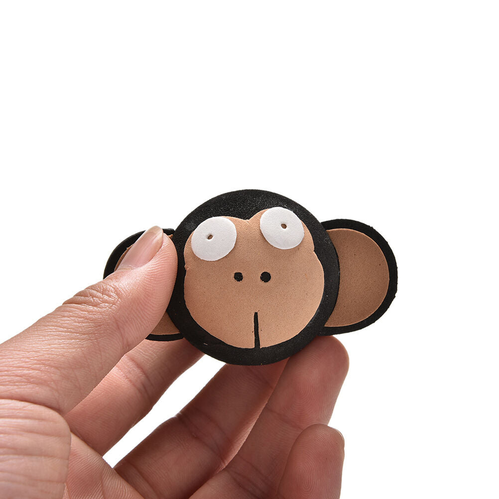 Cute Big Eyes Monkey Antenna Topper Eva Decorative Topper Balls for Car D FM KX