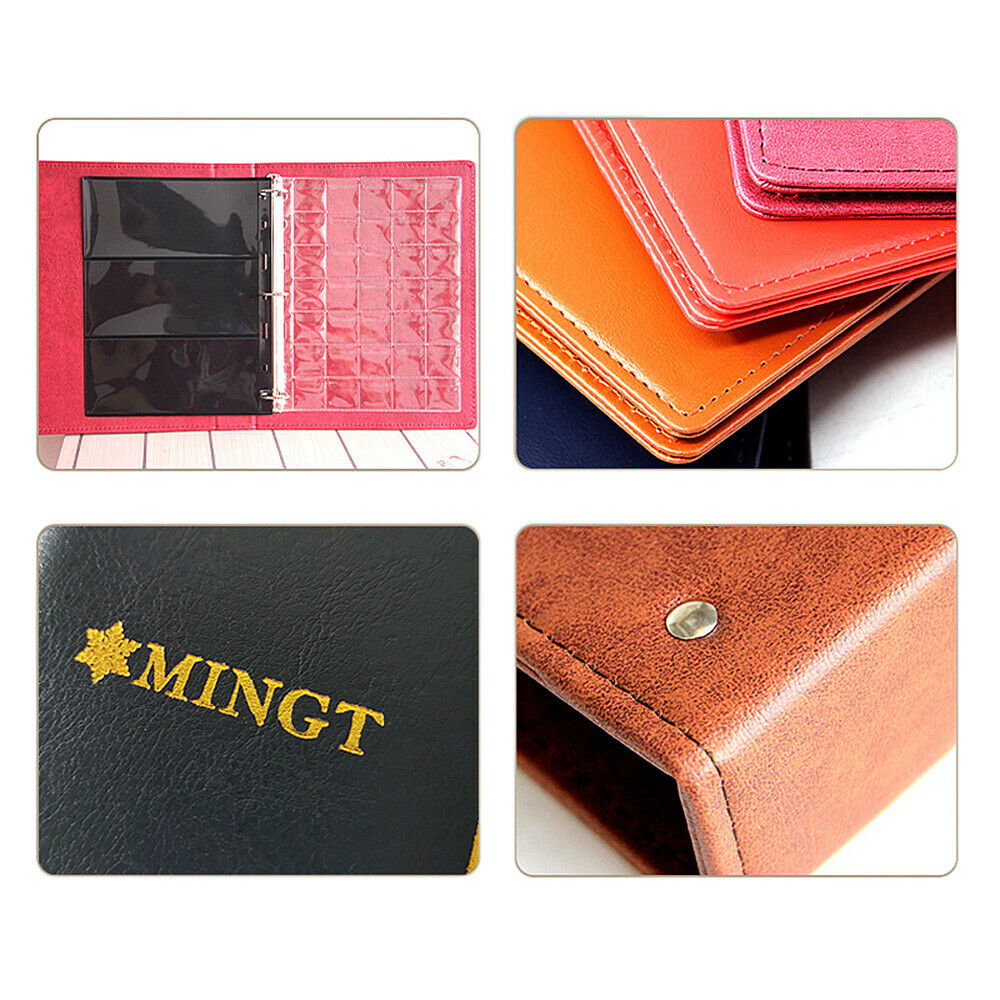 370 Pockets Coins Penny Collection Album Folder Storage Book Holder Organizer