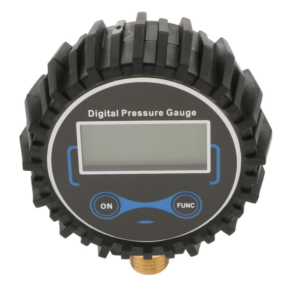 Heavy Duty Tire Pressure Gauge (0- 200PSI) - With Large LED Backlit Perfect For