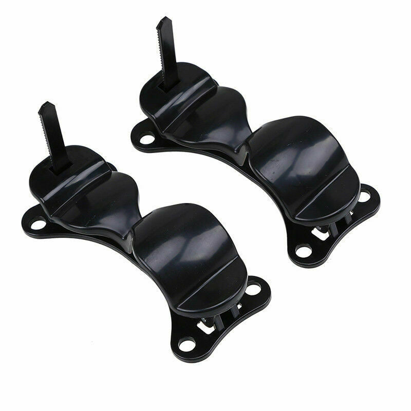 2x Black Umbrella Hook Multi Holder Hanger Car Truck Seat Clip Fastener Rack