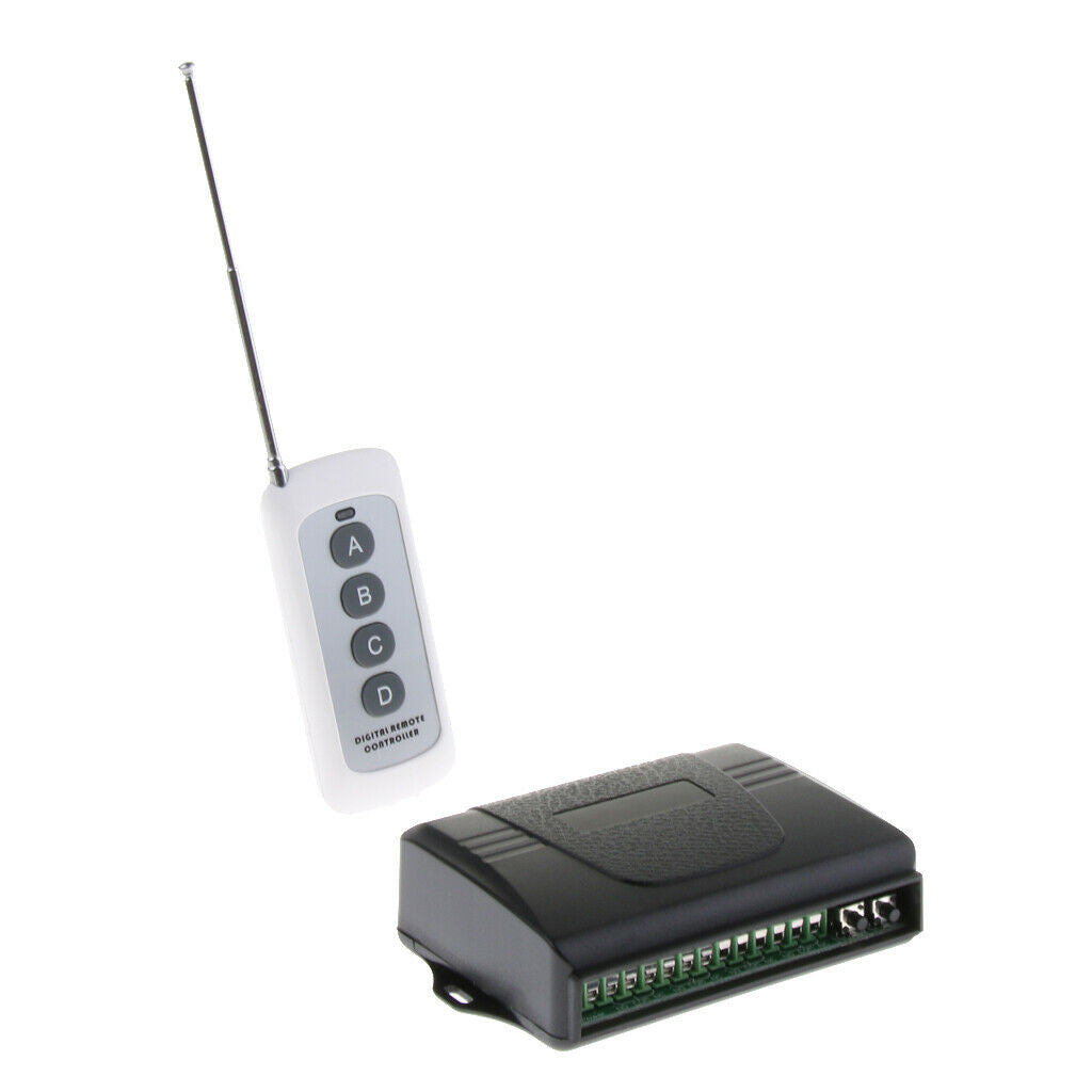 Wireless WiFi Smart Switch Remote Control ON OFF DC7-36V 433MHz w/Controller
