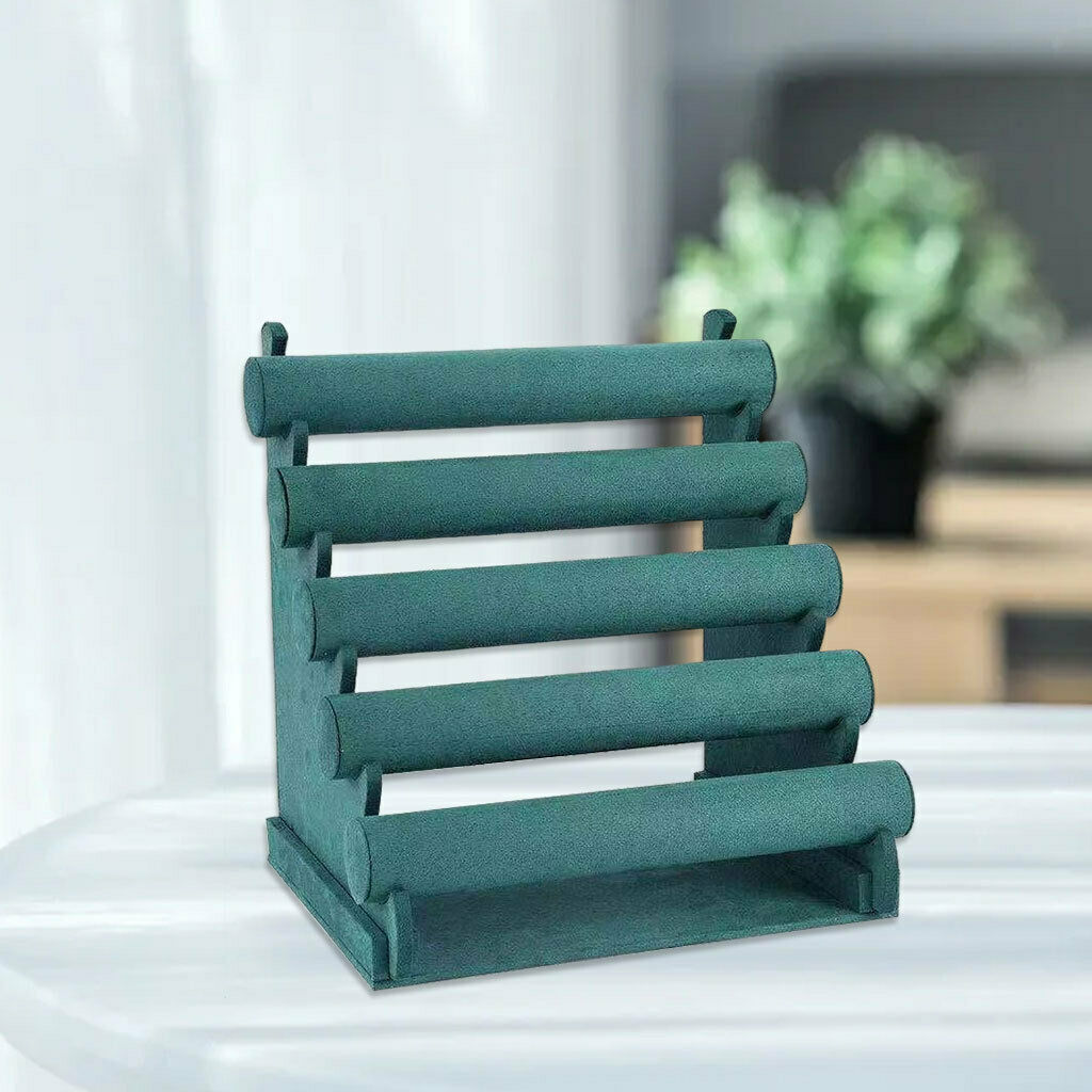 Jewelry Organizer with 5 Tier Rack Bracelet Holder for Bracelet Men Women