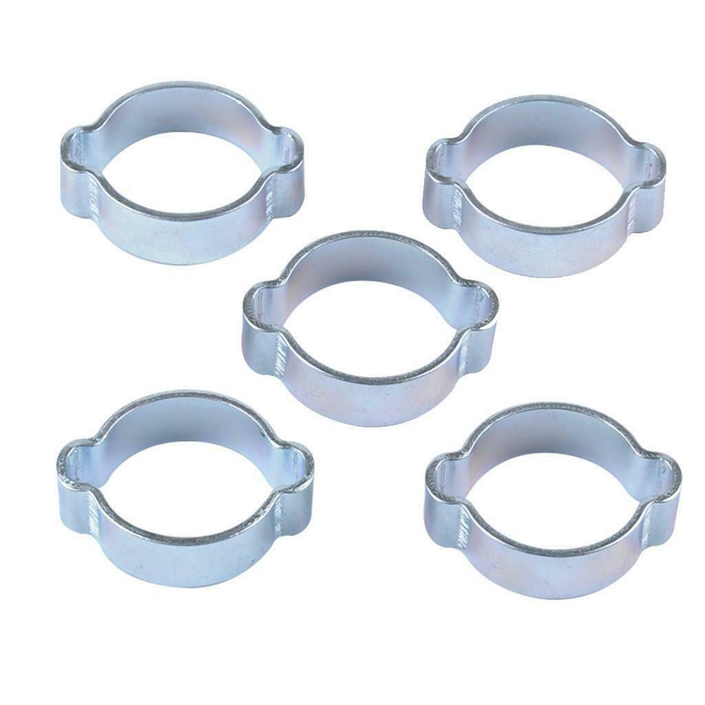 8 Kind of DOUBLE EAR HOSE CLAMP O CLIPS 160pcs W/ STORAGE BOX