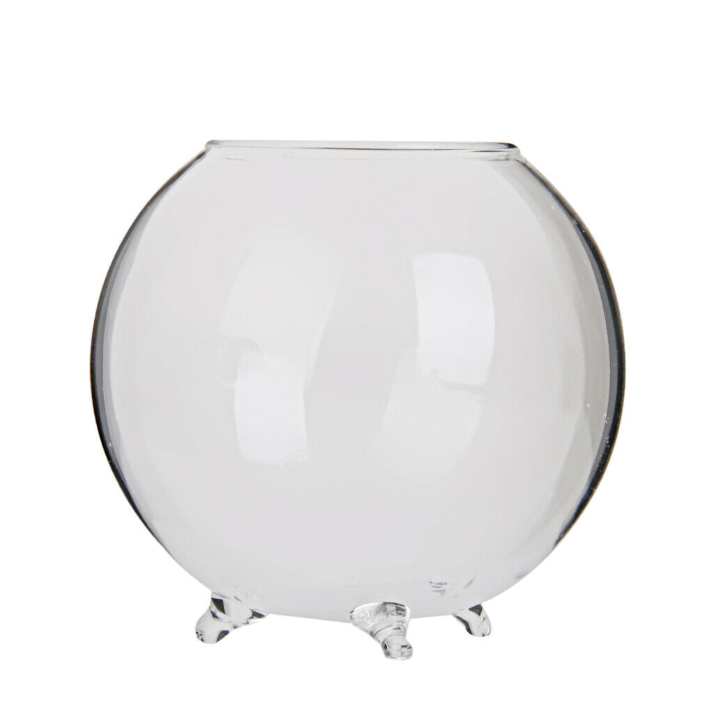 2Pieces Glass Hydroponic Vase Micro Landscape DIY Bottle Terrarium Container