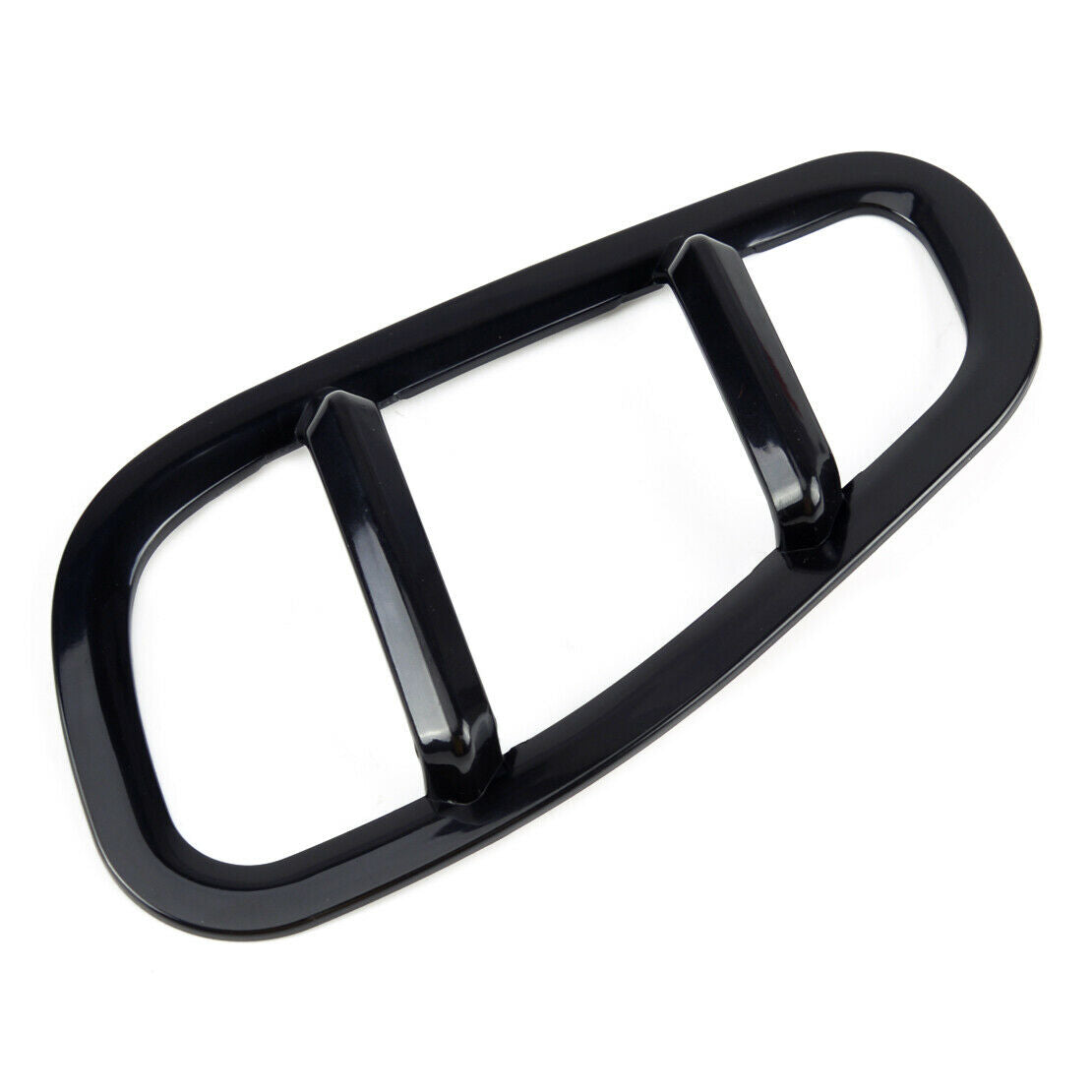 Pair ABS Front Side Fender Lamp Frame Cover Fit For Jeep Renegade 15-18 as