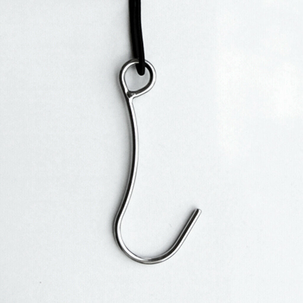 Stainless Steel 150mm Single Hook Reef Hook Underwater Security Equipment