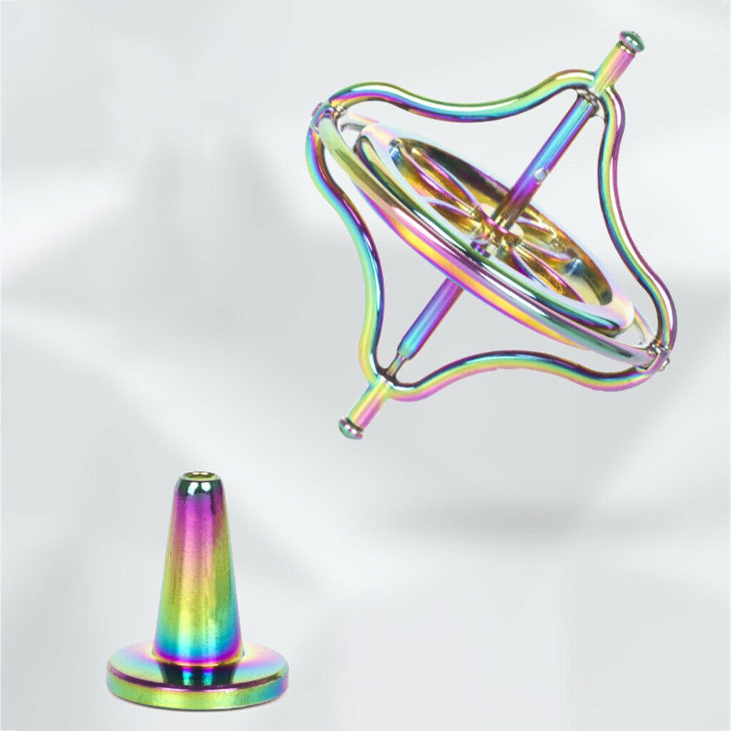 Gyroscope Metal Anti-Gravity Spinning Top Balance Gift, Spinner Toys, Relieve