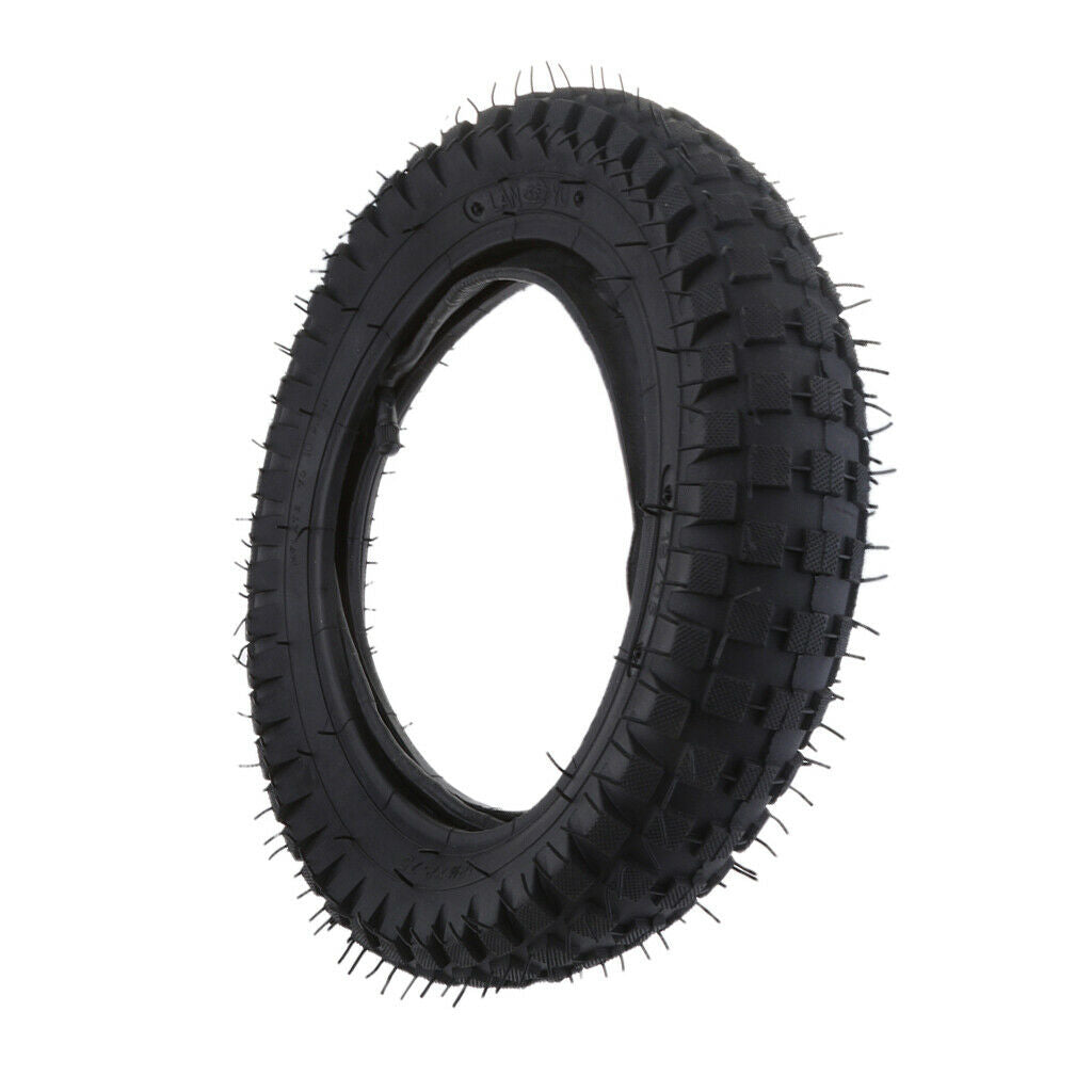 Rubber 12.5x2.75 Scooter Tyre & Inner Tube Set for  MX350 MX400