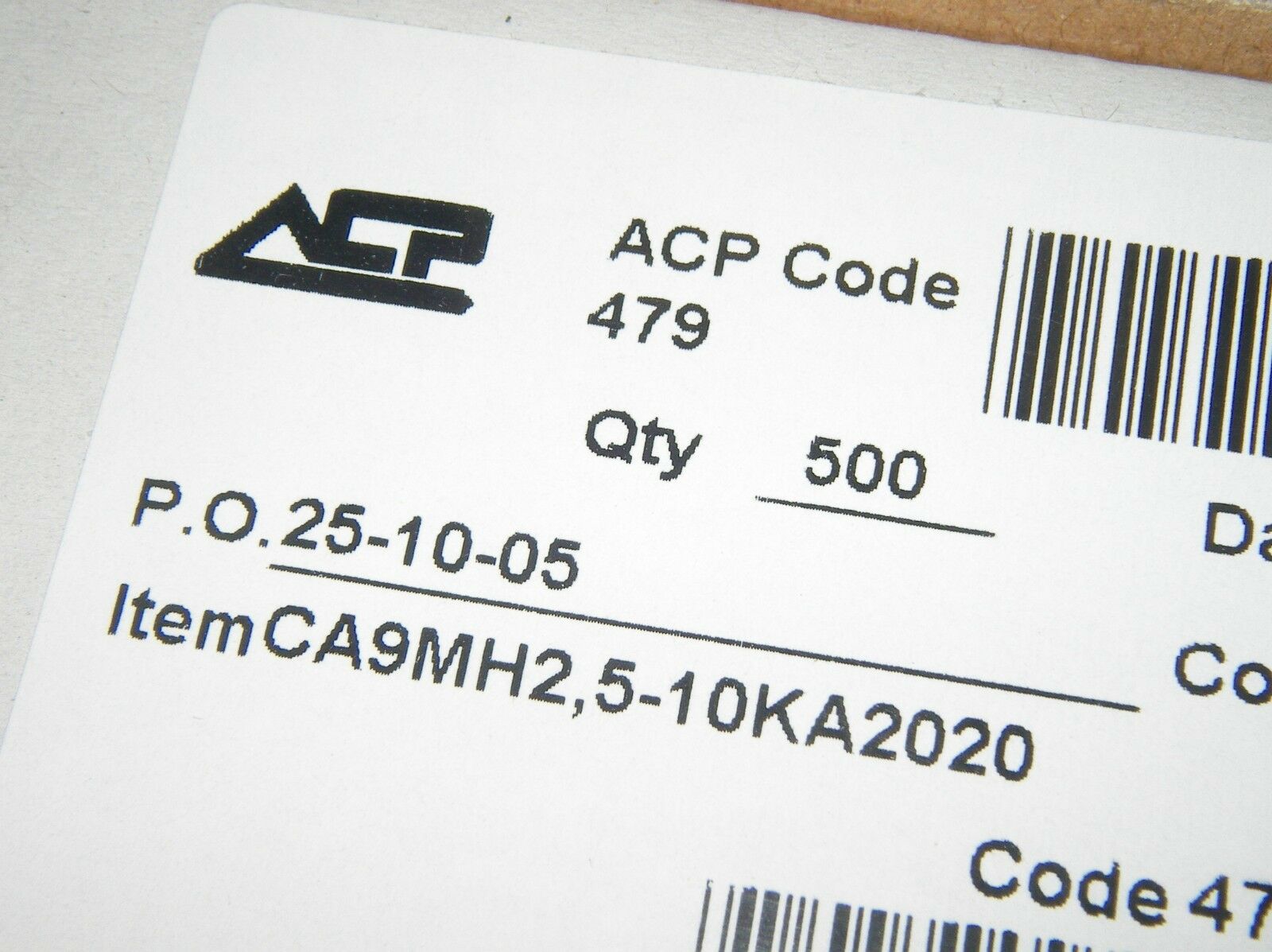 20pcs - ACP CA9MH2.5-10KA 10K TYPE-A Vertical Trimmer Potentiometer 9mm