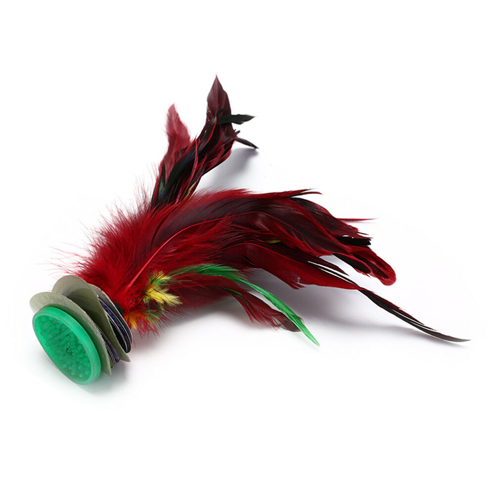 jianzi 15cm sack foot sports game kick feather kicking shuttlecocks A NzJ.DD