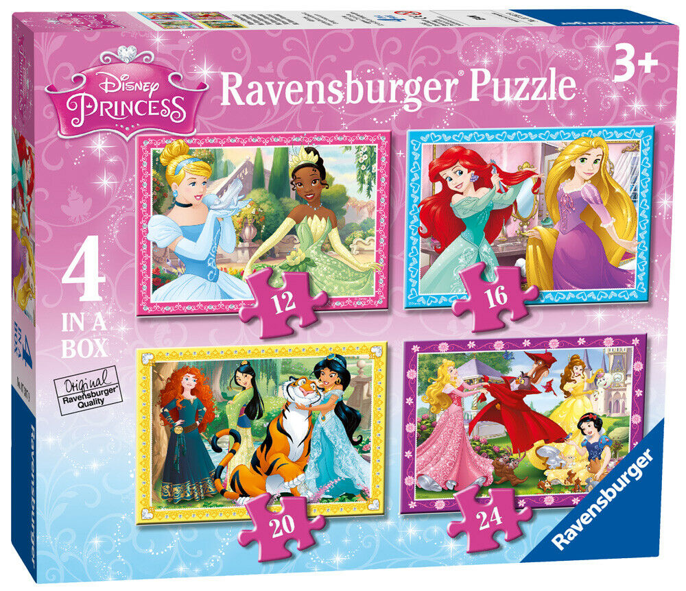 07397 Ravensburger Disney Princess 4 in a box [Children's Jigsaw Puzzle]