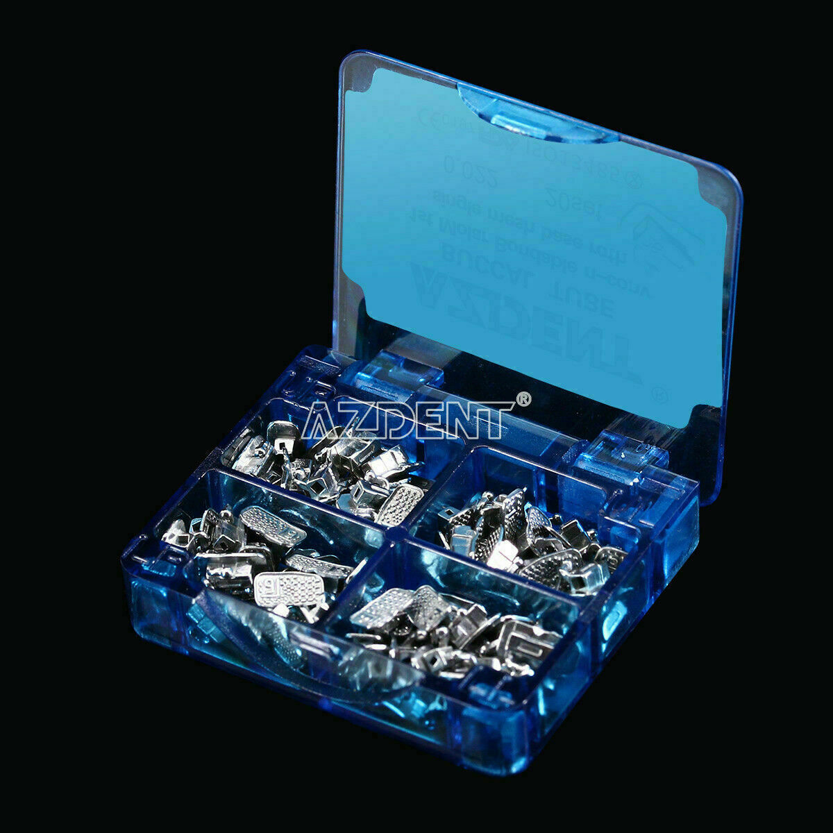 10Pack Orthodontic Bondable Buccal Tube Non-Convertible Roth 0.022 For 1st Molar