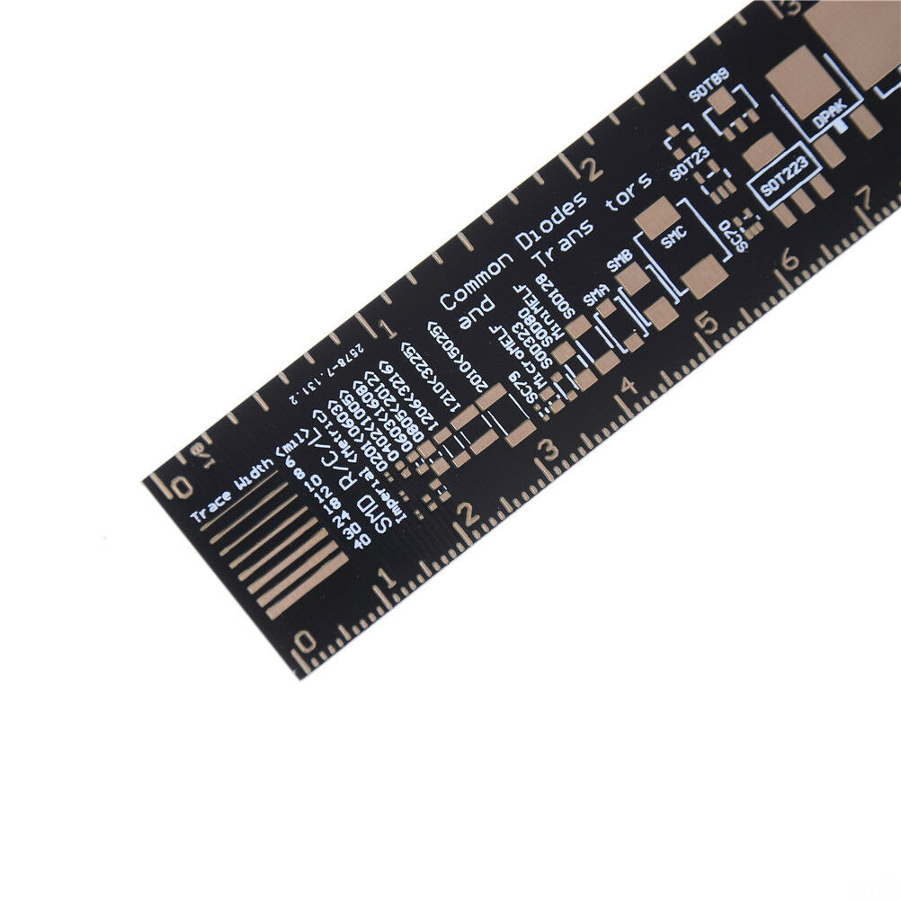 15cm Multifunctional PCB Ruler Measuring Tool Resistor Capacitor Chip IC S.l8