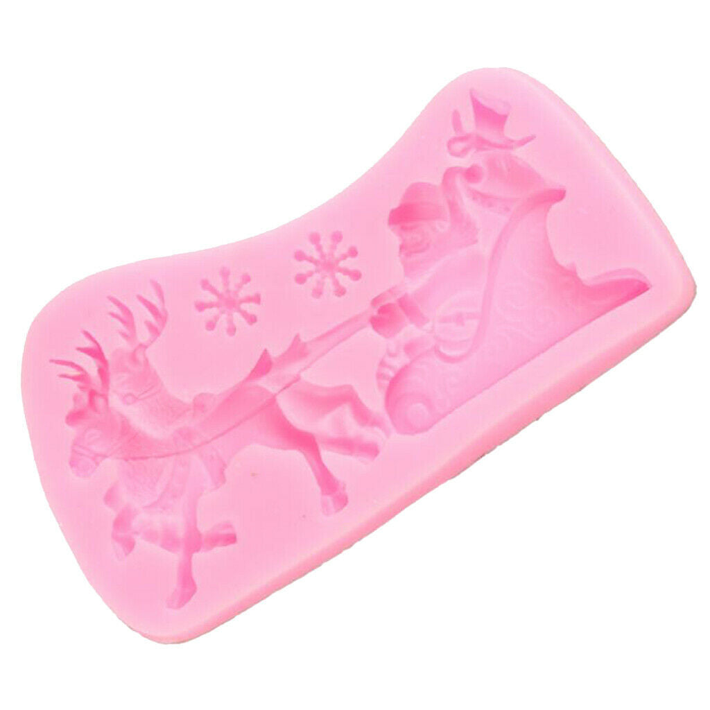Silicone cake mold, cake decor, fondant chocolate mold for Christmas