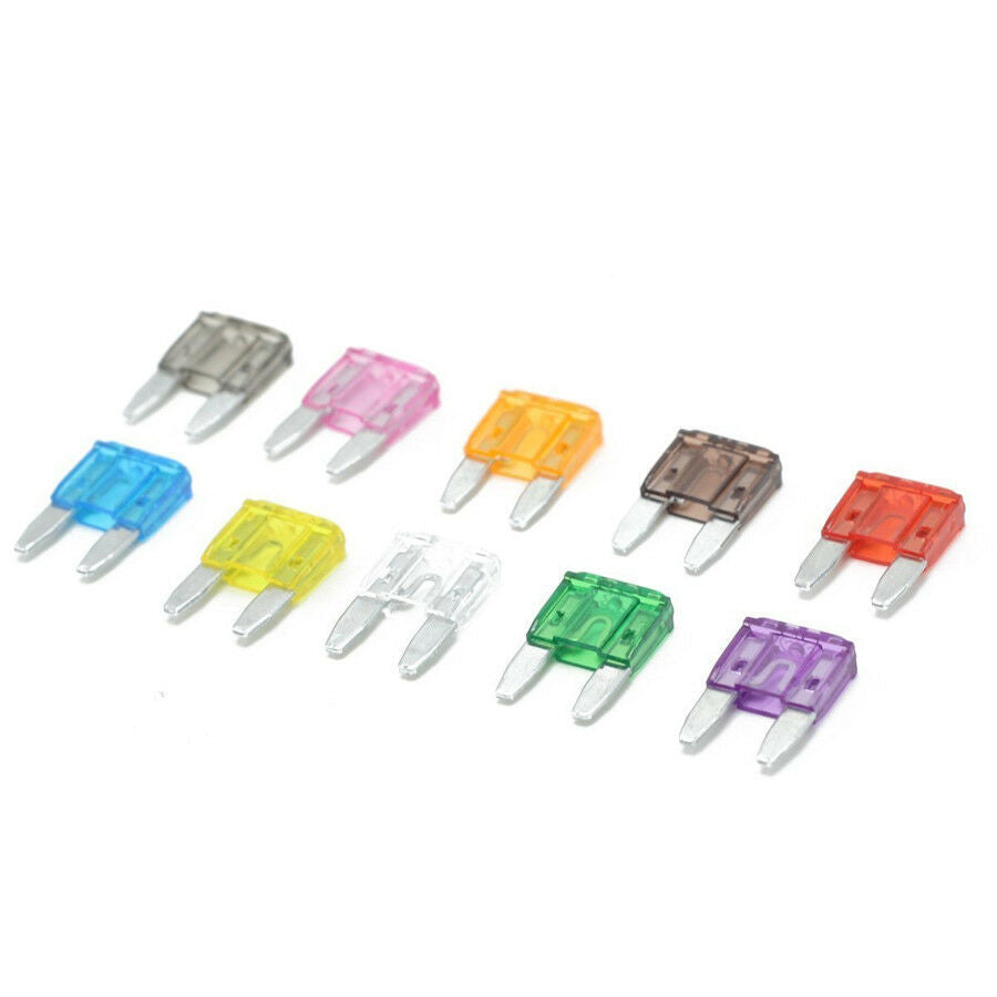 165X Aassorted ATC/MINI Low Profile Mini Blade Fuse ATC APR Fuse for Car
