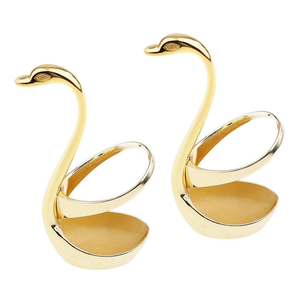 2x Swan Kitchen Cutlery Holder Spoon Flatware Storage Caddy for Cafe Bar