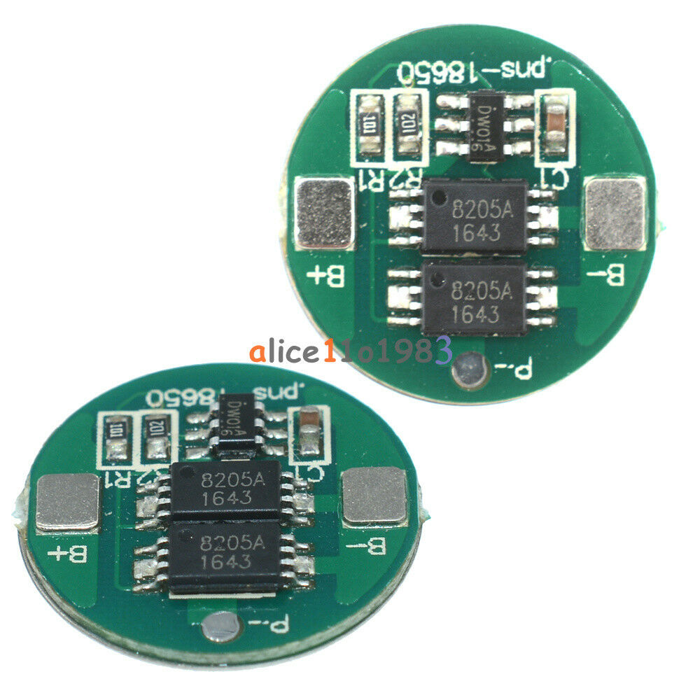 5PCS Dual MOS Battery Protection Board for 18650 Lithium Battery