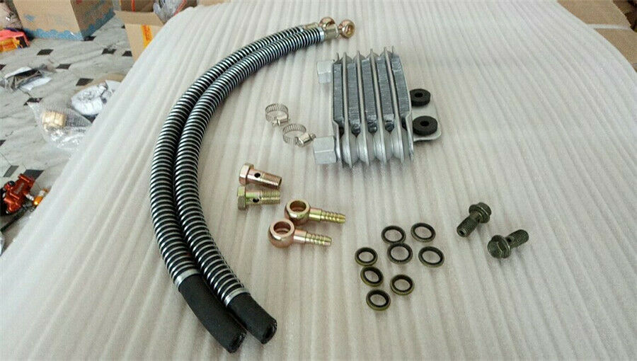 Small Oil Cooler radiator Motorcycle refit  for Dirt Pit Bike Chinese 110 125CC