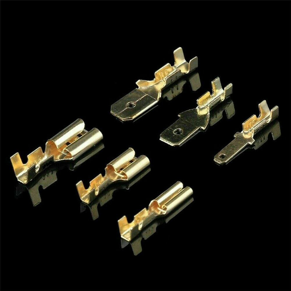 900 Insulated Wire Crimp Connectors Female Male Spade Splice Terminal Automotive